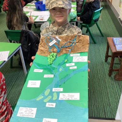 Geography - The Journey of a River 3D creation